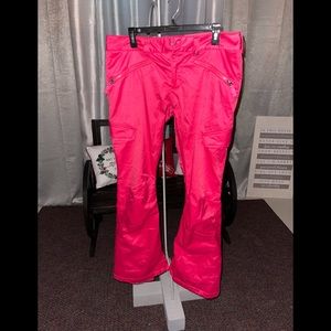 Women's Hibiscus Pink Burton Gloria Insulated Pants Size Large